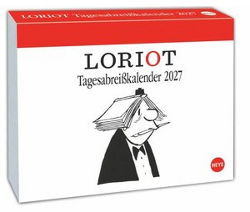 Loriot Tagesabreißkalender 2027 Produktbild 