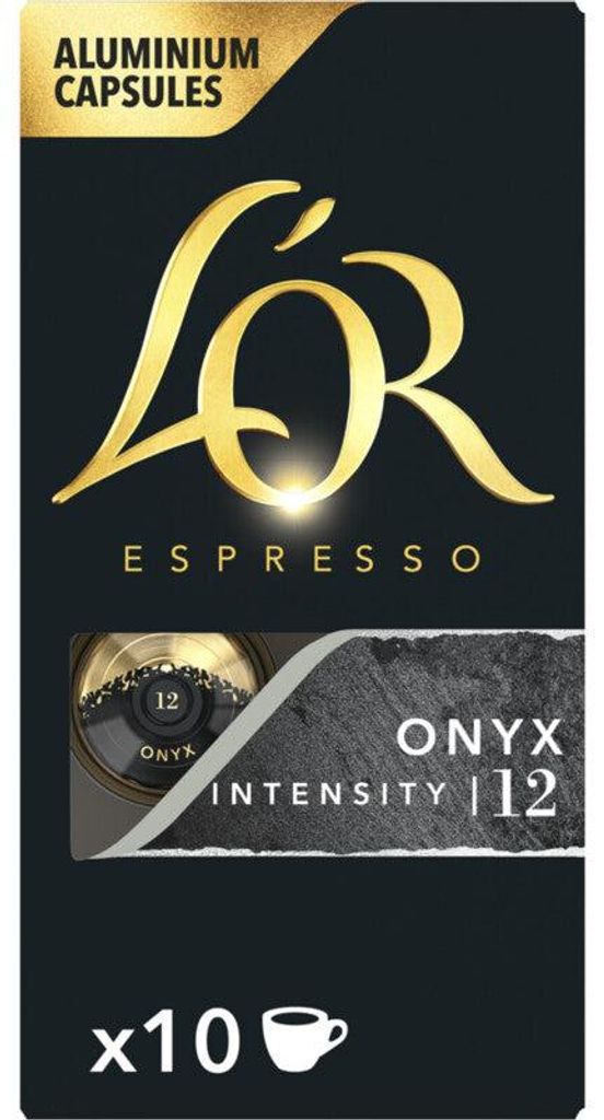 L'Or Espresso Onyx, koffiekapsules, espresso, ristretto, Productafbeelding 