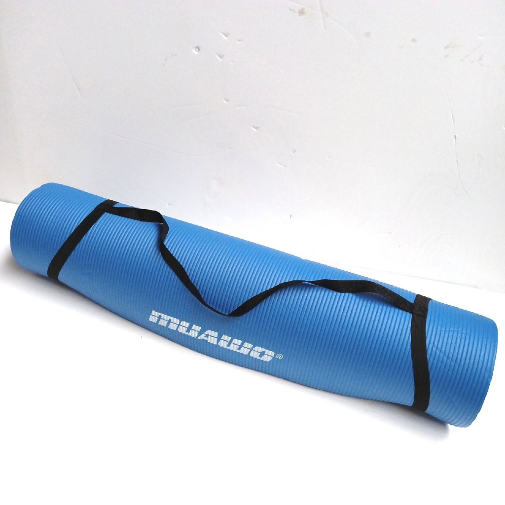 Muawo Sportmatte Yogamatte Gymnastikmatte Premium schwarz Fitness