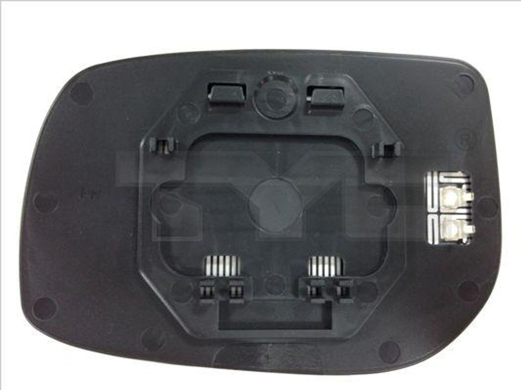 TYC 336-0057-1 Spiegelglas, Außenspiegel OE 8793152660 kompatibel mit Yaris