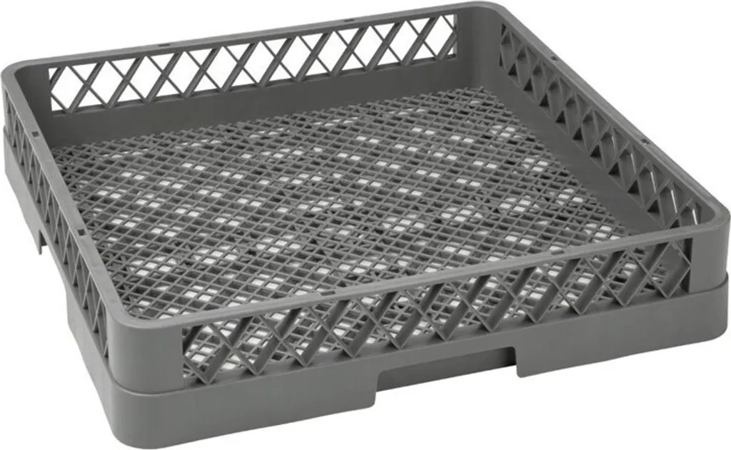 Panier vaisselle Vogue robuste en polypropylène 50x50cm haute qualité - 6