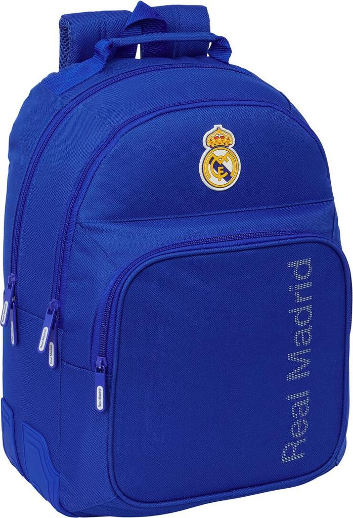 Schulrucksack Real Madrid C.F. Blau 32 x 42 x 15 cm