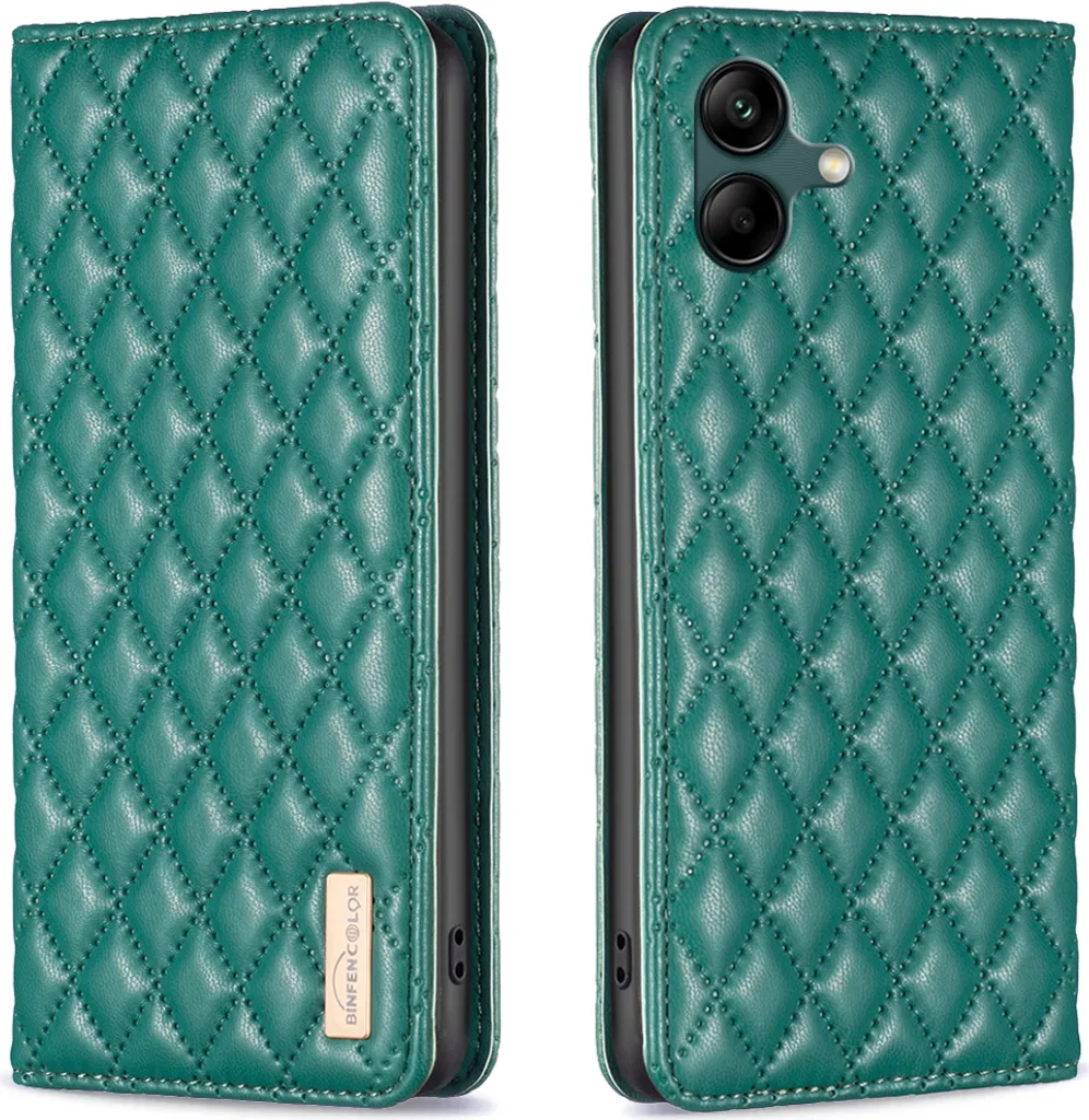 Offerta Custodia Galaxy A04 4G Verde - Cover 2-in-1 Portafoglio e Stand