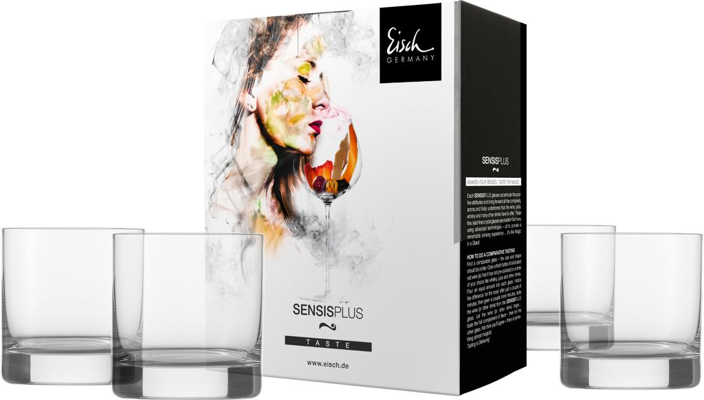 EISCH 4 Whiskygläser 500/14 im Geschenkkarton SUPERIOR SENSISPLUS 25006140