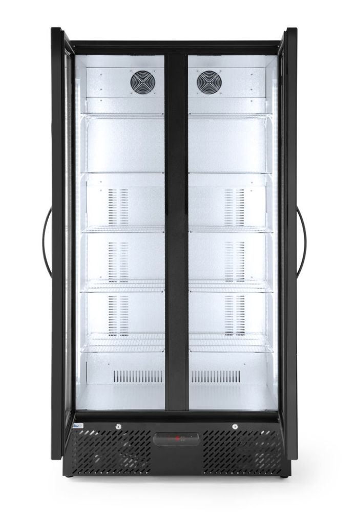 Hendi 233931, Kühlschrank für hinter der Bar, Freistehend, Aluminium, Chrom, Chrom, Links/Rechts, CE, RoHS