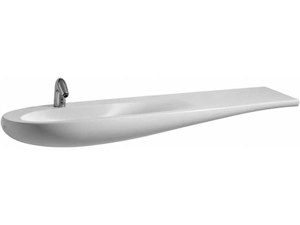 LAUFEN Alessi one Waschtisch, unterbaufähig, ohne Hahnloch, ohne Überlauf, 1600x500, H8149714001091