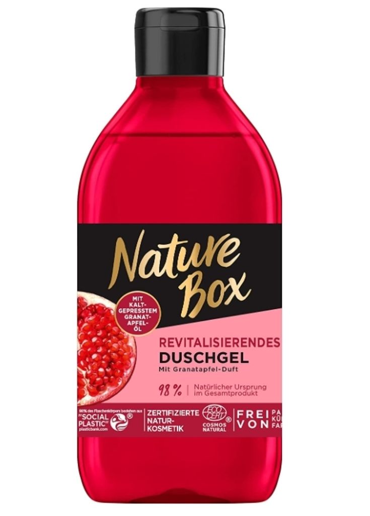 Nature Box Pomegranate Revitalizing Shower Gel 250ml Produktbild 