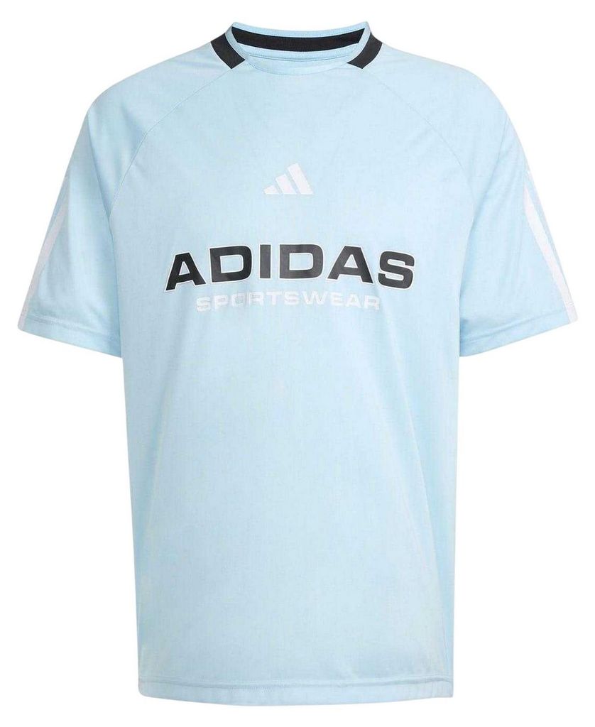 Adidas - "House Of Tiro Nations" T-Shirt für Herren/Damen Uni GT18678 (XL) (Hellblau/Weiß)