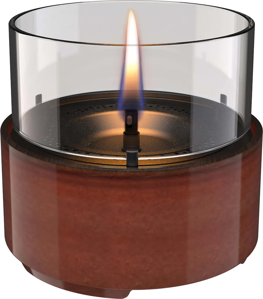 Lampada Tenderflame Café 14 Ambra - Porcellana Reattiva e Design