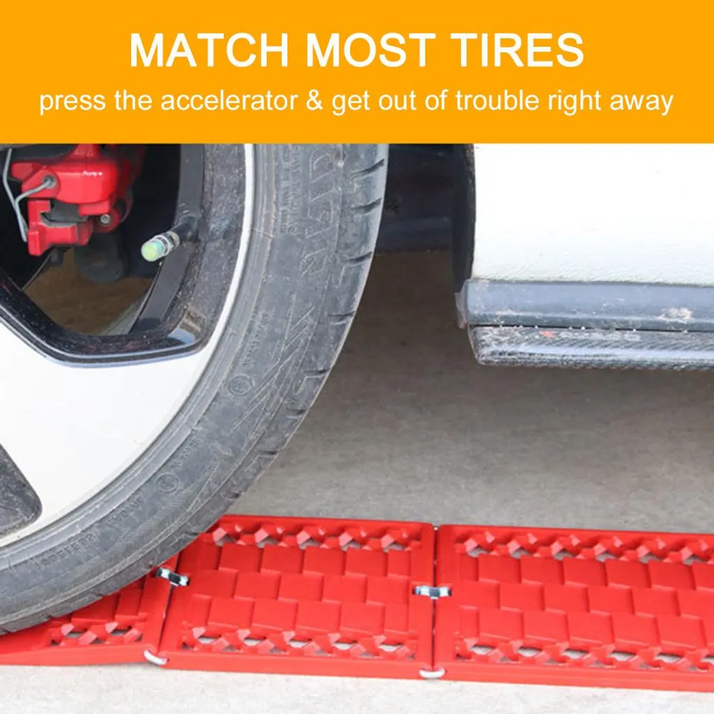Tapis antidérapants pour pneus : solution neige, boue et sable
