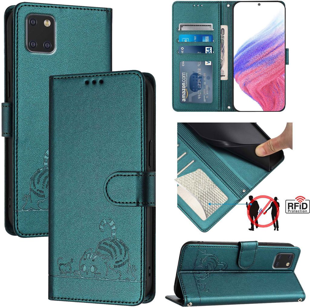 Kožené pouzdro pro Samsung Galaxy Note 10 Lite, sladká Obrázek produktu 
