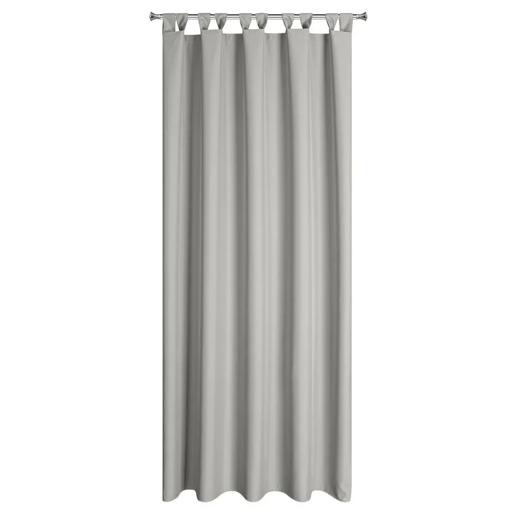Rideau de Jardin Eurofirany Imperméable Argent 155x220 cm à Passants