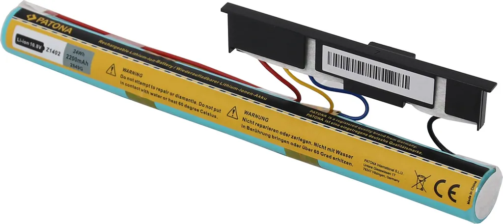 Batterie pour Acer One 14 Z1402 NC4782-3600 2200mAh 10.8V Li-ion Noir