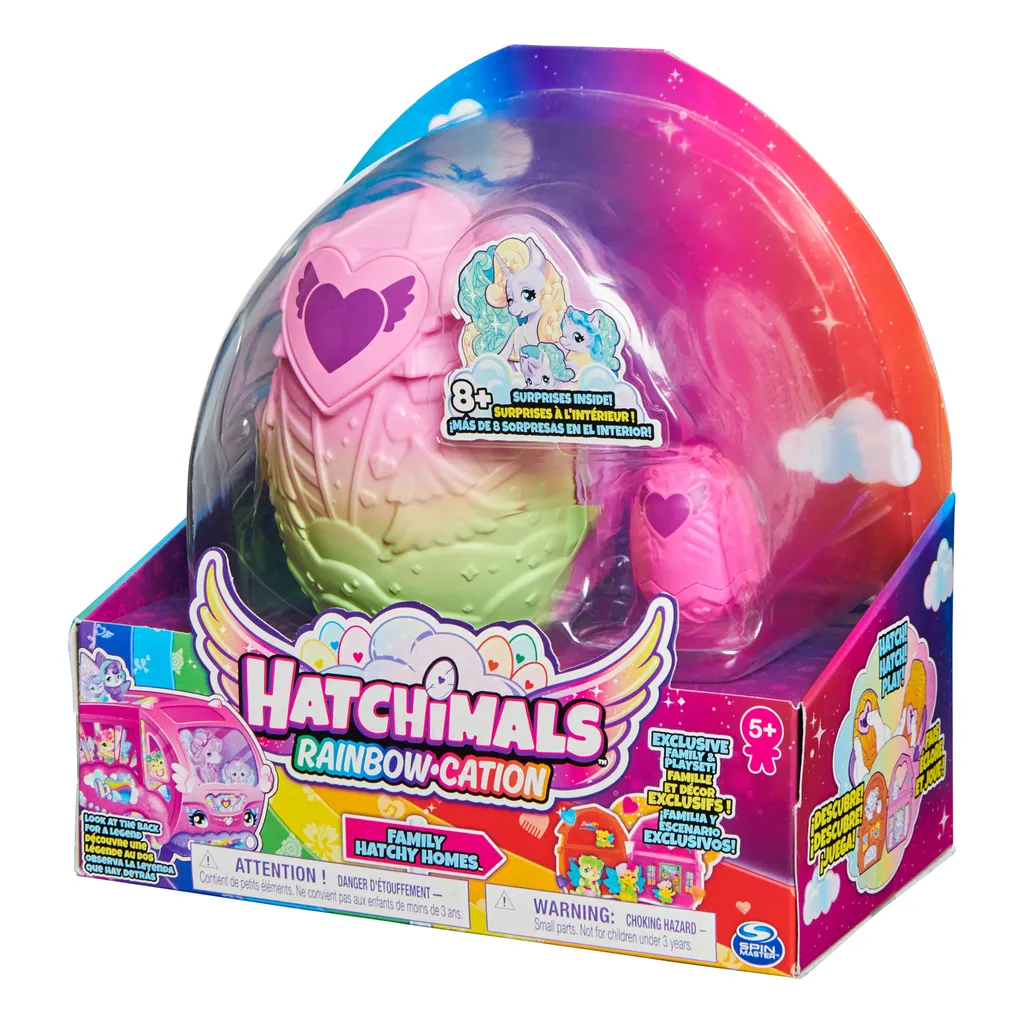 Hatchimals Maisons d'Animaux Multicolores avec Espaces de Jeu Secrets - 2
