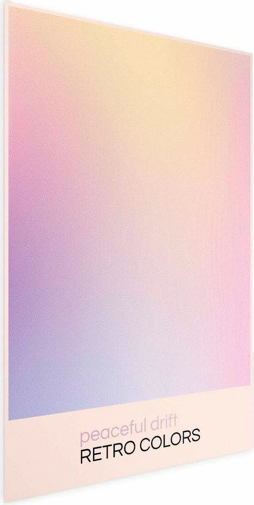 Posterpapier Poster - Peaceful Drift - Delicate Pastel Shades Creating a Harmonious Whole 60x90 cm Muster n-H-10016-ao-a