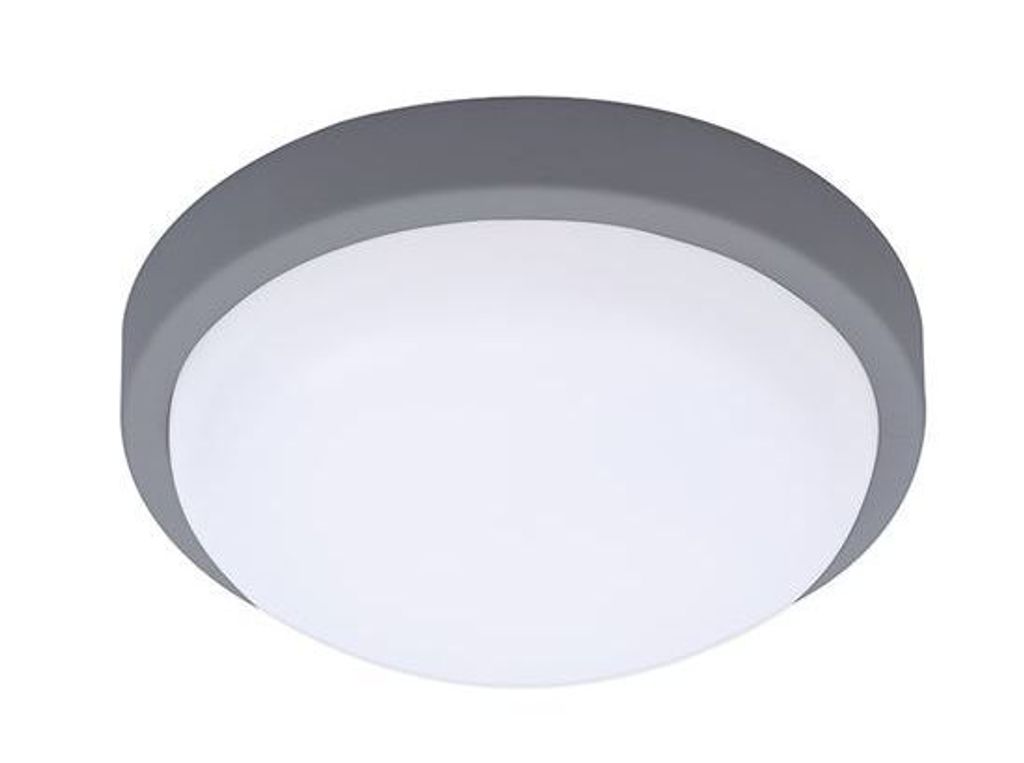 Solight Grey LED Decken-/Wandleuchte 13W IP54 WO745-G