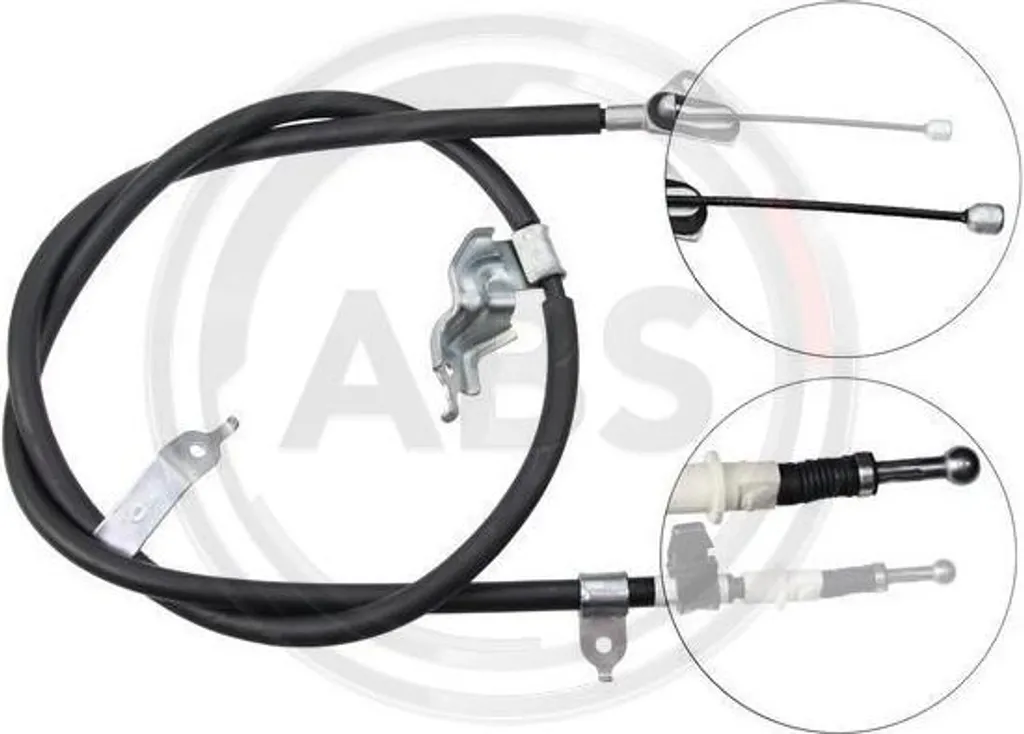 Câble de frein à main pour Yaris K16597 : Stationnement Sûr et Fixe