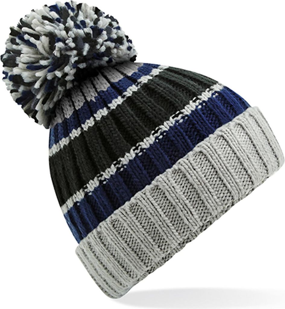 Beechfield B392 | Hygge Striped Beanie - Hochwertiges Produktbild 