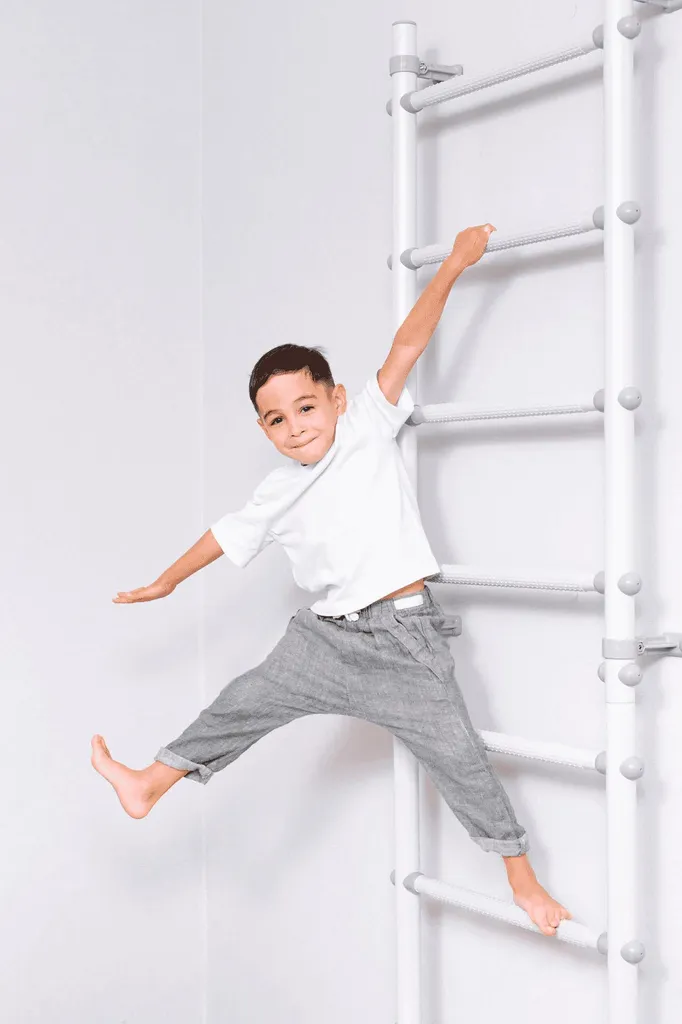 Espalier métallique Next Basic avec barre de traction et dips pour enfant - 9