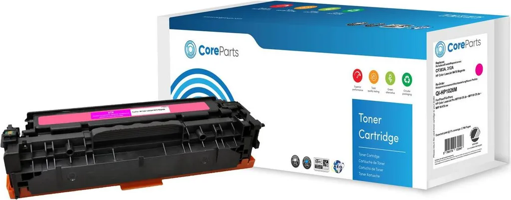 Toner Magenta CF383A : fini les traces pour une impression laser nette