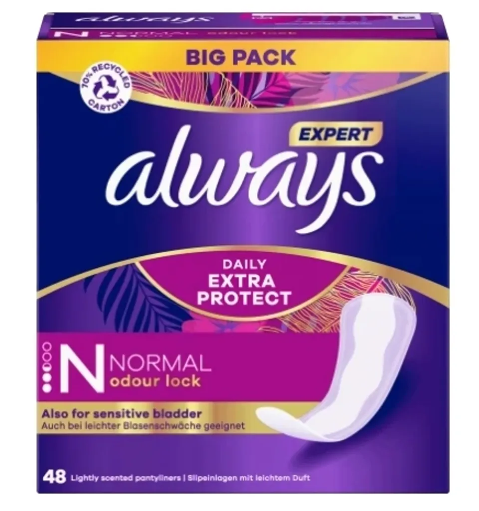 Pacco Scorta Always Expert Daily Extra Protect 48 Pezzi - Germania