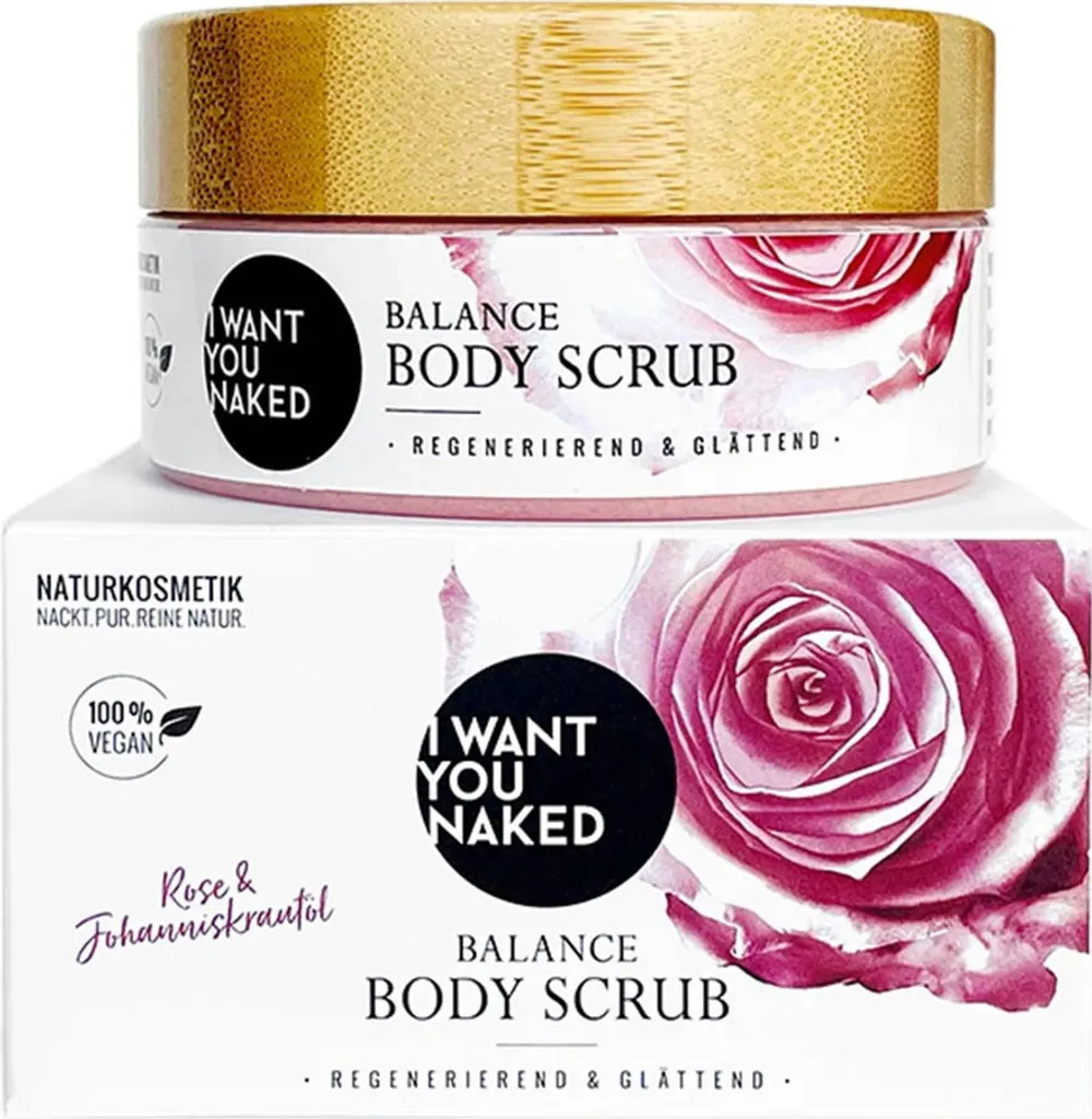 Exfoliant corps naturel Rose et Millepertuis 200ml soin douceur