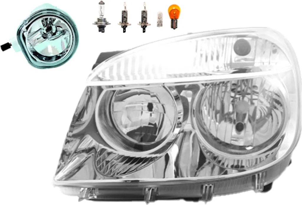 Johns, Fari alogeni adatti per Fiat Doblo 119 223 10/05- H1 H7 L +fog+light. 51755051 0051755051 51805935 0051805935 0000051755051 7795368