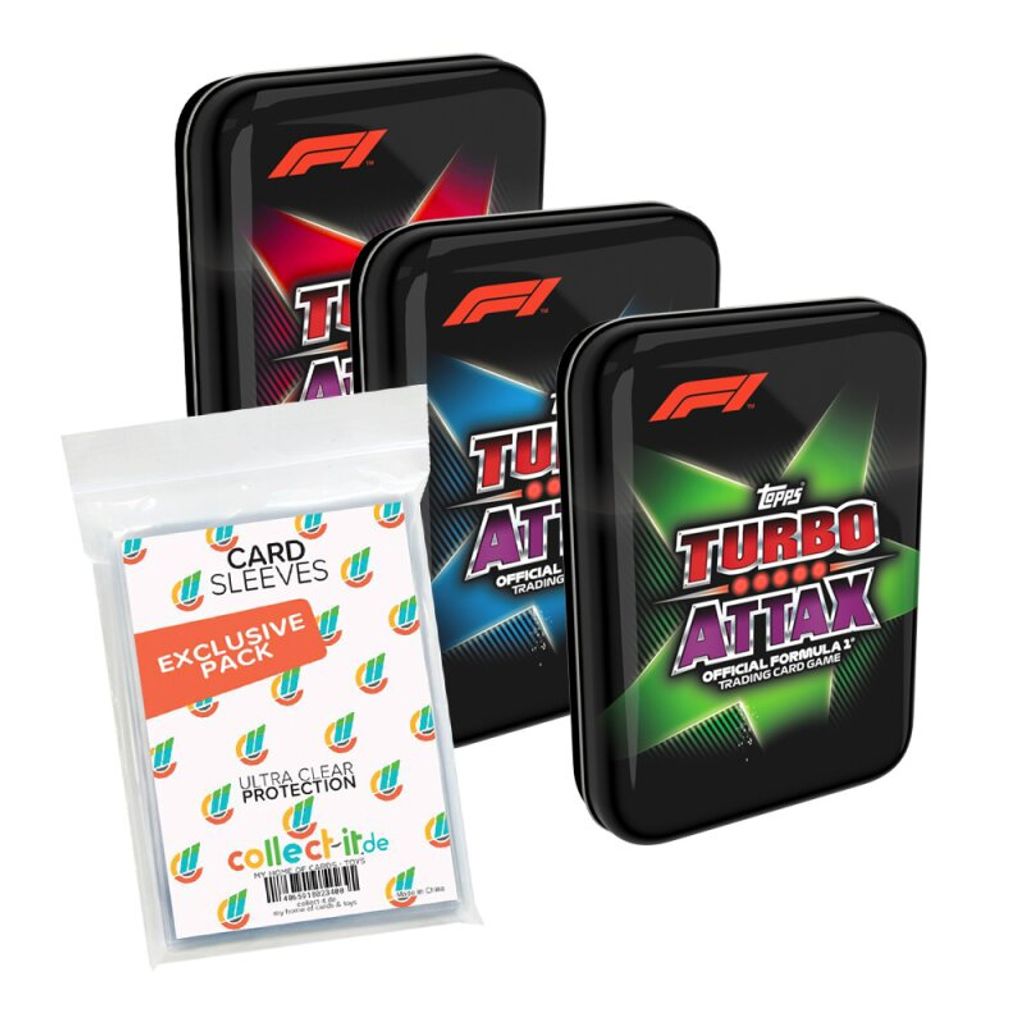 Topps Turbo Attax Formula 1 2024 Eco Pack – 30 Karten + 1 Limited Edition | Offizielles F1-Sammelkartenspiel