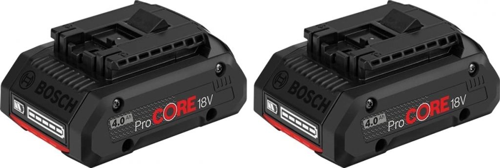 Bosch Starter Set Standard 2x ProCORE18V 4.0Ah + GAL 18V-40 Produktbild 10