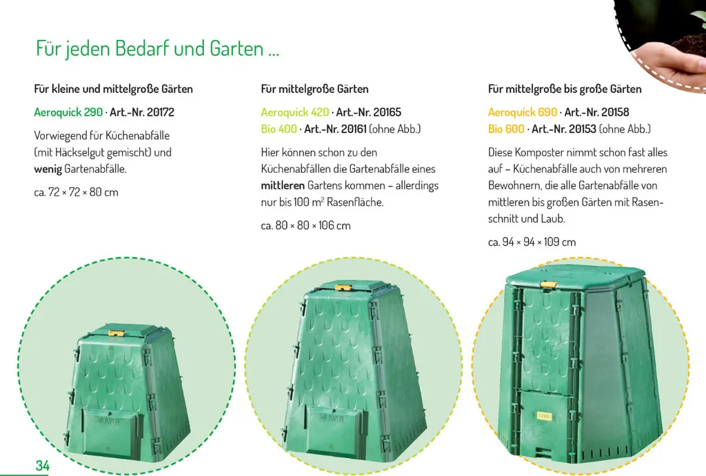 Bac à compost Juwel 600 litres avec couvercle actif : solution de jardin