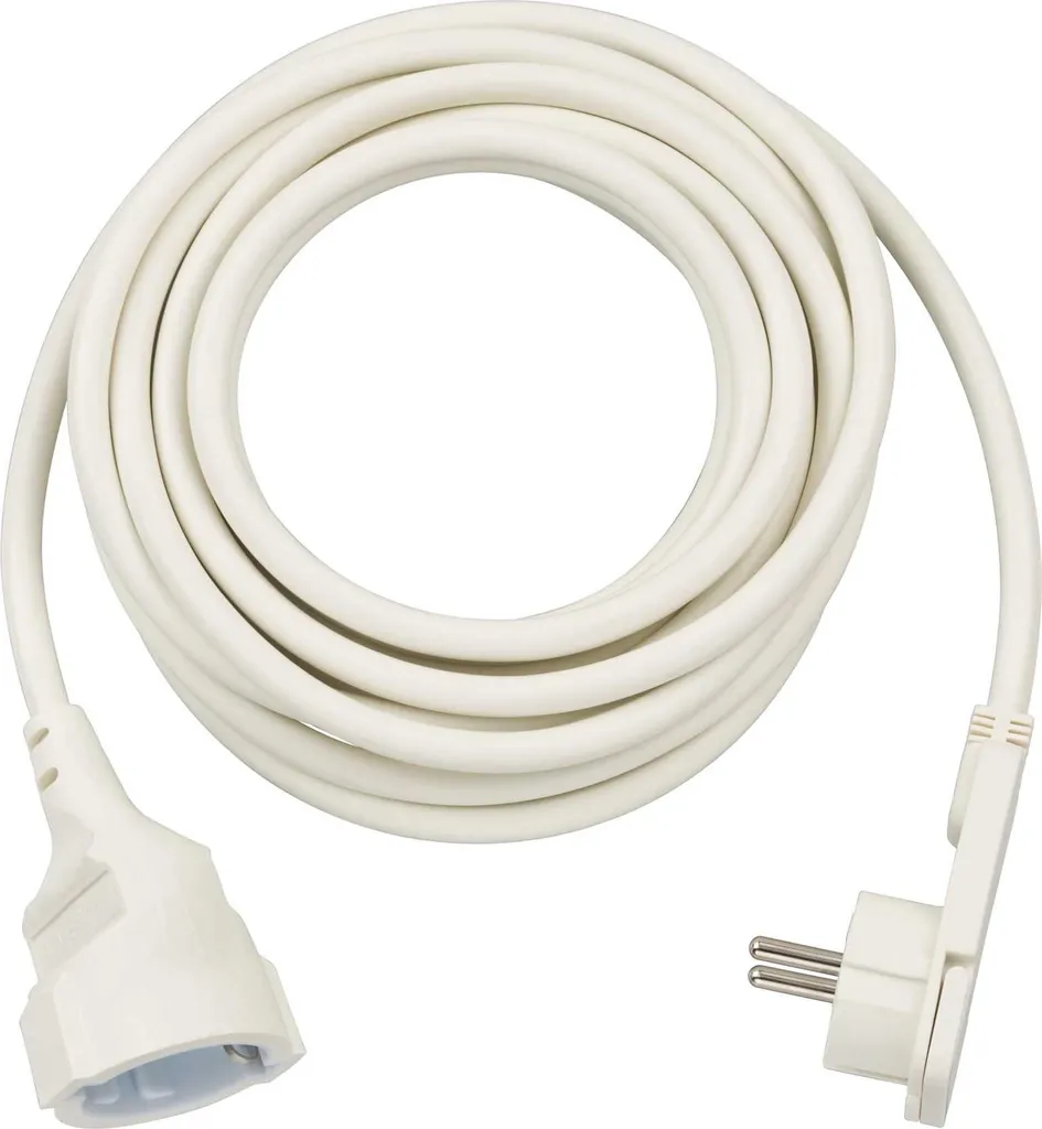 Prolunga Brennenstuhl 1168980250 H05VV-F 3G1,5 Bianca 5m IP20