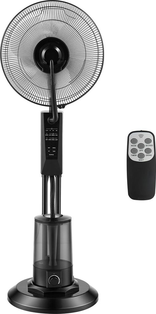Stojanový ventilátor SucceBuy s rozprašovačom, výkon 75 W, Obrázok produktu 