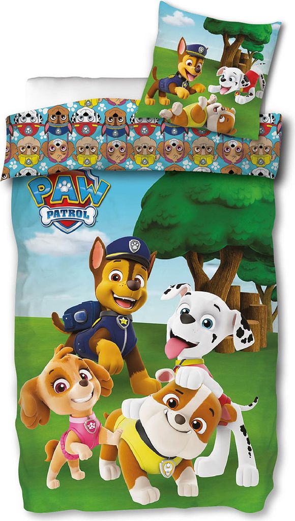 Bettwäsche, Kinderbettwäsche, Baumwolle, Paw Patrol 140x200 352