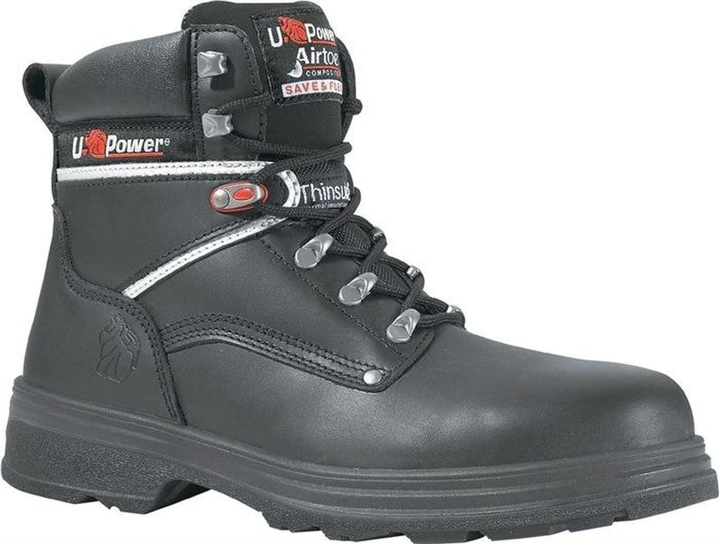 Sicherheitsstiefel Performance Gr. 47 schwarz Leder S3 SRC CI EN20345