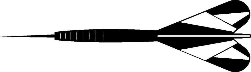 Dartpfeil, Dart, Dart-Pfeil, Dartspiel, KFZ-Aufkleber, Autoaufkleber