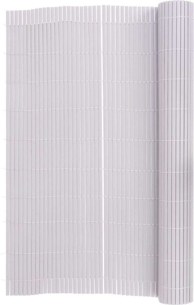 Zaun Ence DF13, PVC 900 mm, L-3 m, hellgrau, 1300g/m2, UV Produktbild 