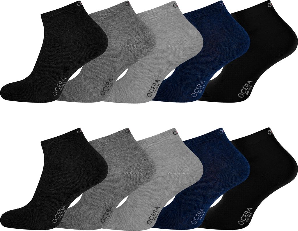 10 Paar Kurzschaft Socken für Damen & Herren  Standard 100 Produktbild 