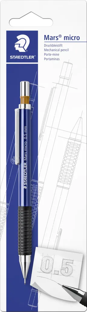 Staedtler Mars Micro 775 0.5mm - Set 10 Portamine per Studenti e Artisti