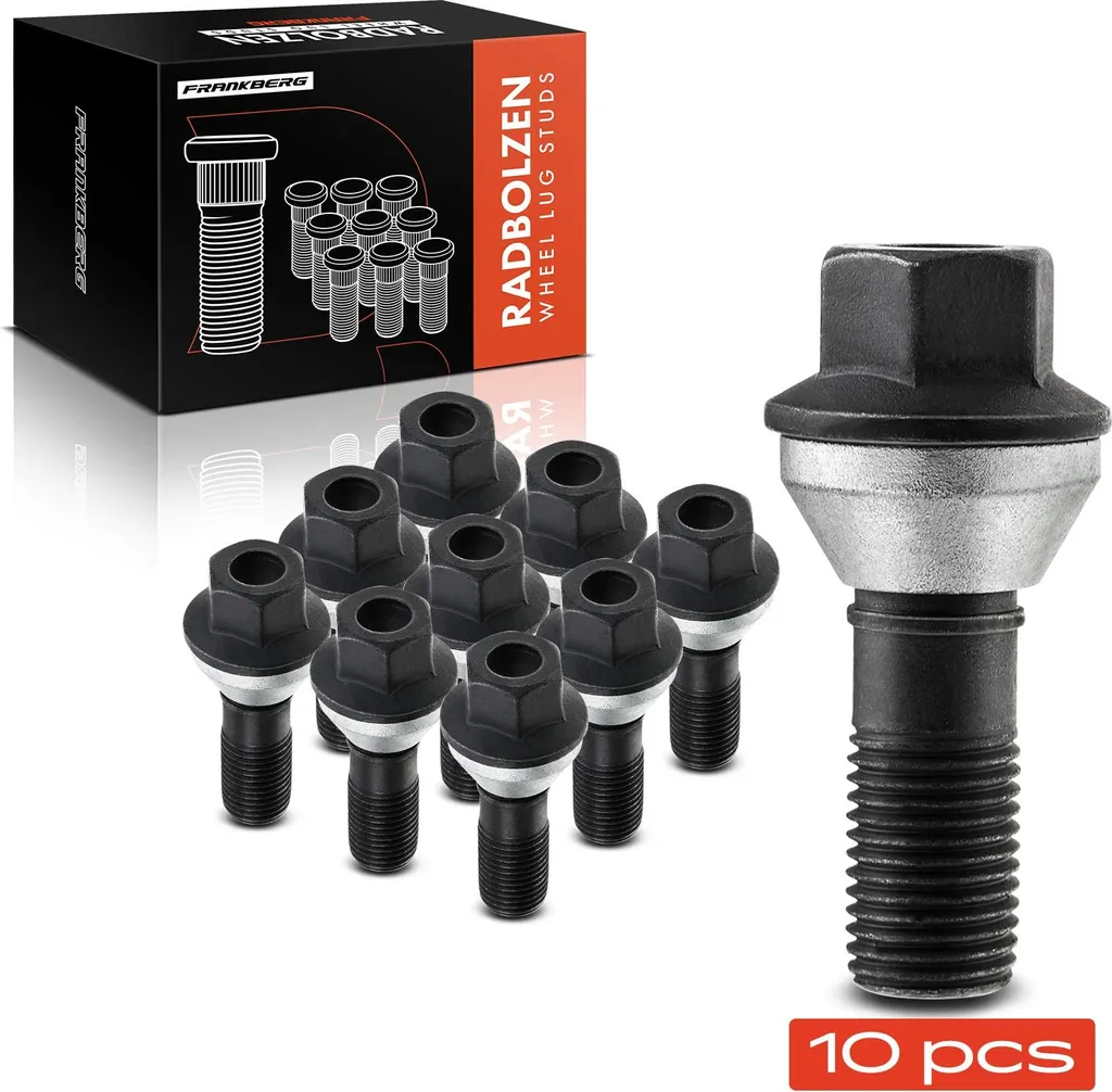 Boulons de Roue M14x1.25 pour BMW X5 F15 F85 et Série 7 E66 E67 Kit 10
