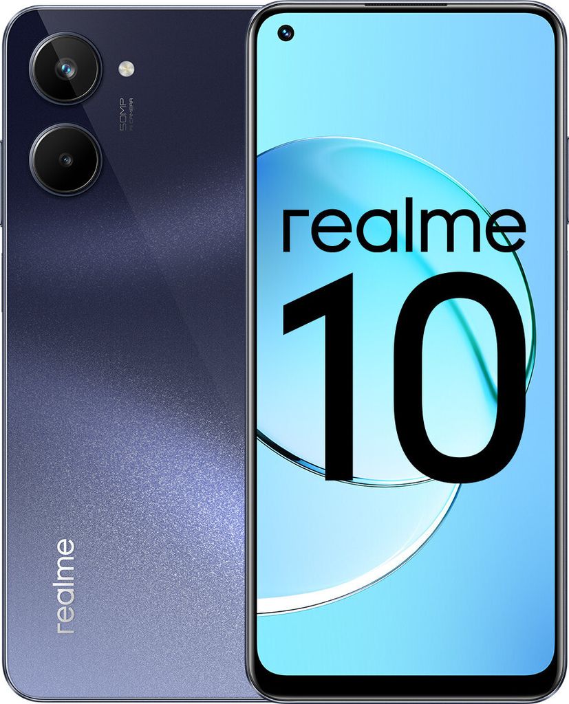 Realme 10 8/128 GB Rush Schwarz Produktbild