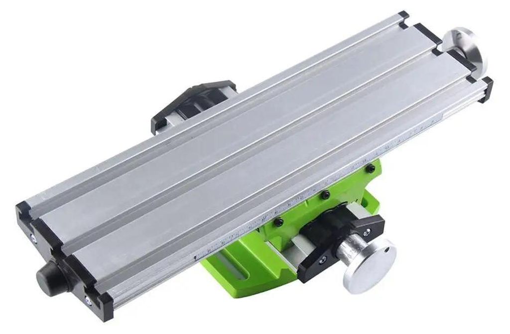 Kreuztisch X‐Y 310×90 mm - Für Fräsmaschine, Drehbank, Säulenbohrmaschine - Präzisionspositionierung - CE‐gekennzeichnet