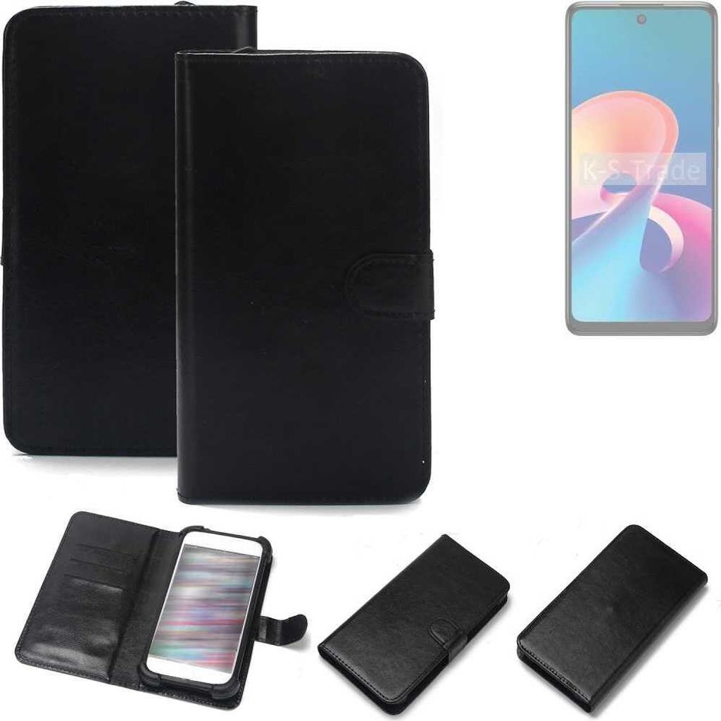K-S-Trade Handyhülle Schutzhülle kompatibel mit TCL 50 XE 5G Handy Schutz Hülle Handyhülle Bumper schwarz 1x