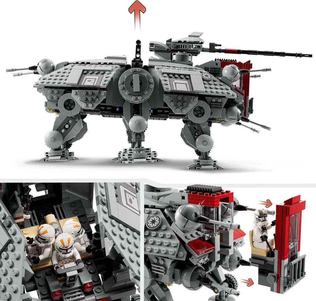 Lego Star Wars 75337 Maszyna Krocząca At-Te Zdjęcie produktu 4