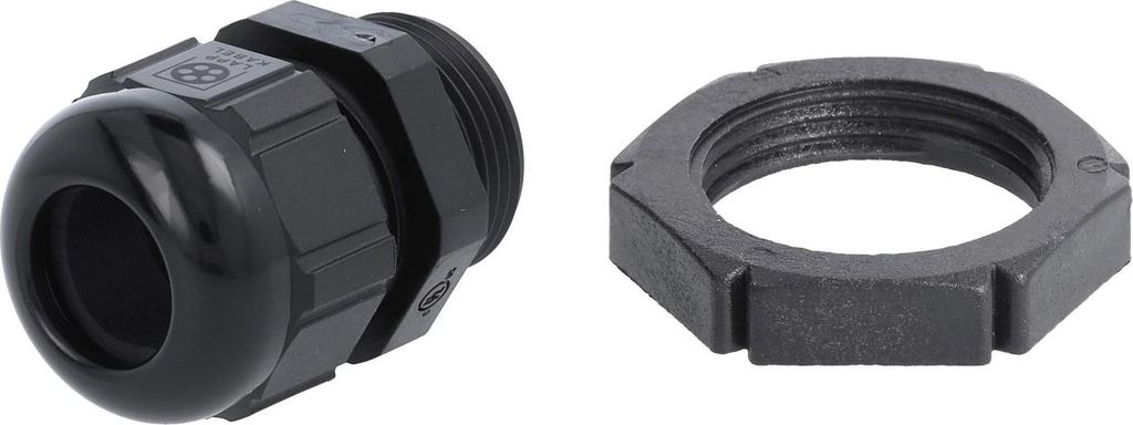 LAPP Verschraubung mit Gegenmutter PG16x1,41 Polyamid (PA) Gewindelänge 10,0mm - 1 Stück