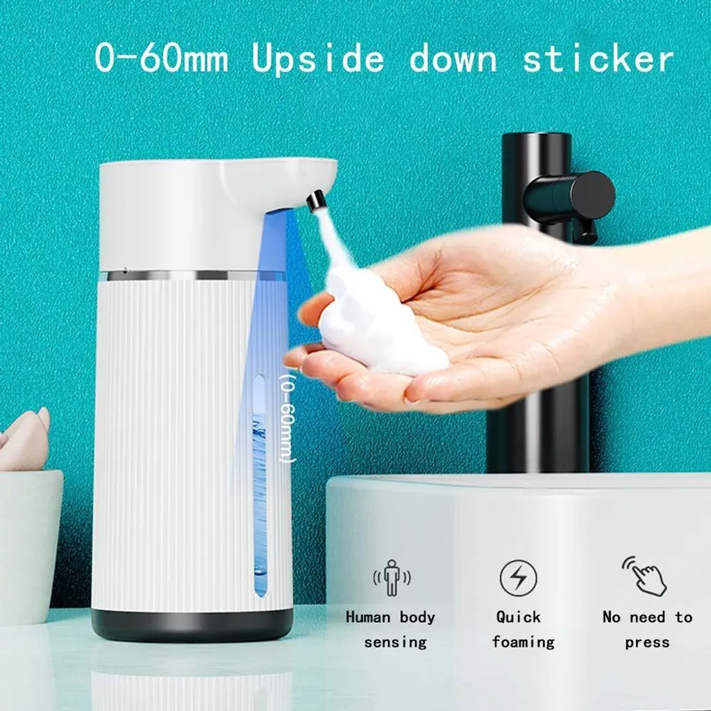 INF Dispenser Automatico Sapone Schiuma con Display LED e USB-C - 3