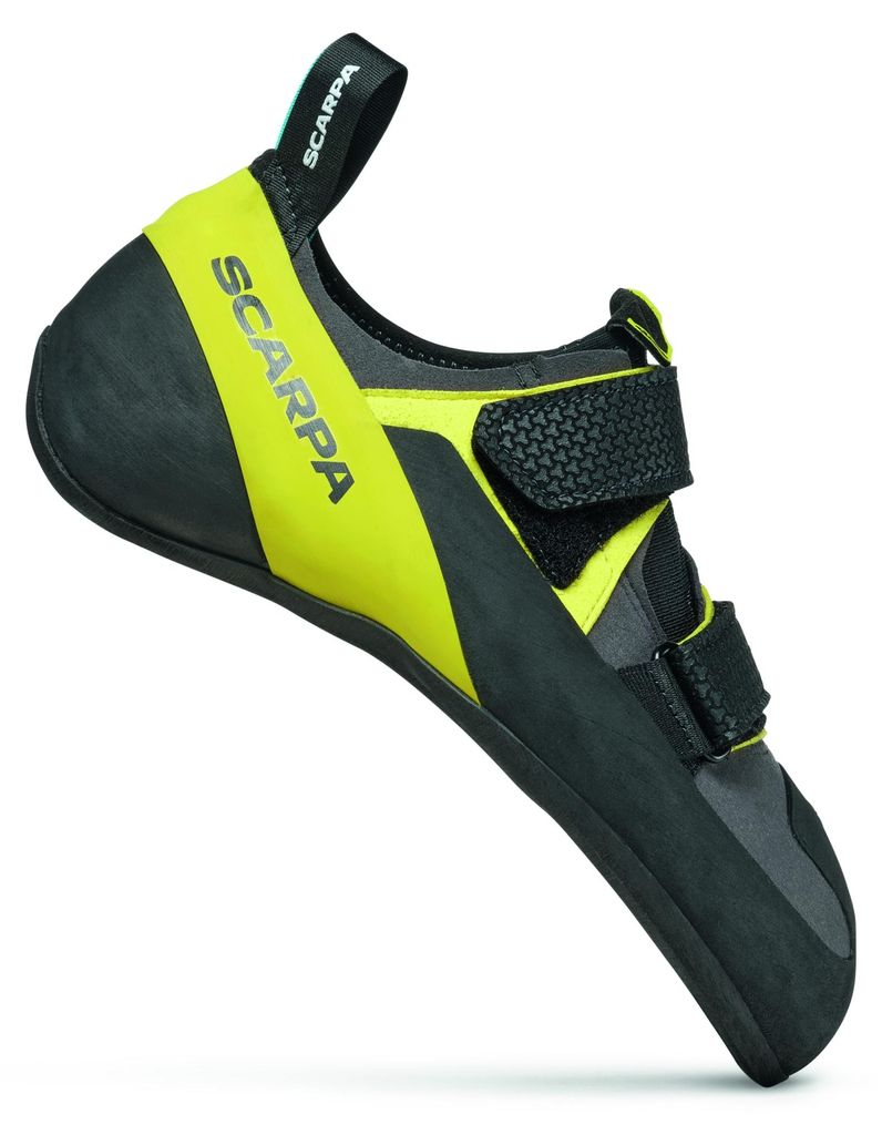 Scarpa Arpia V - Herren Kletterschuh - shark/yellow shark/yellow 40,5