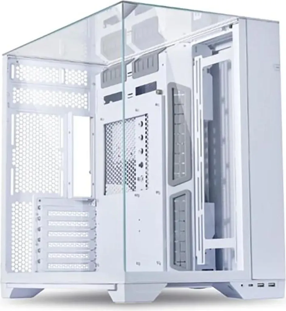 Lian Li O11 Vision Compact White O11VPW - Boîtier PC Gaming Premium