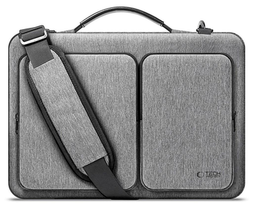 Tech-Protect Defender Tasche Laptop 13-14 Buntstift Grau Produktbild 