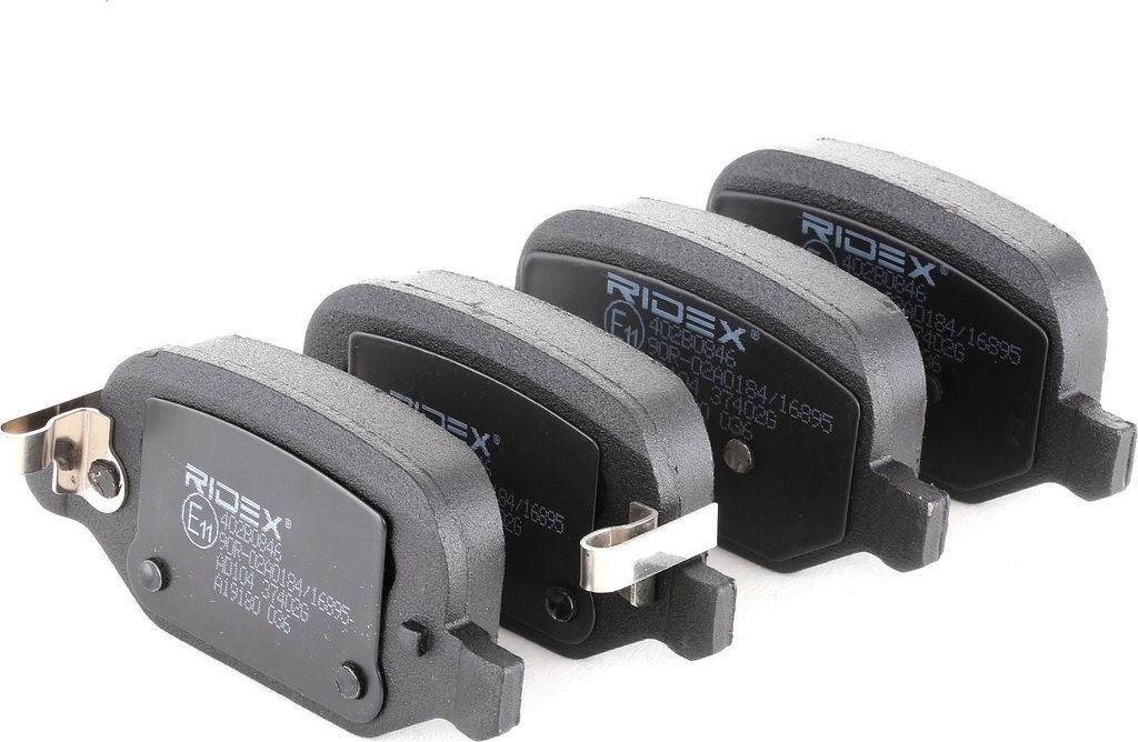 RIDEX Bremsbeläge Satz Hinten für FIAT 500 (312) 402B0846
