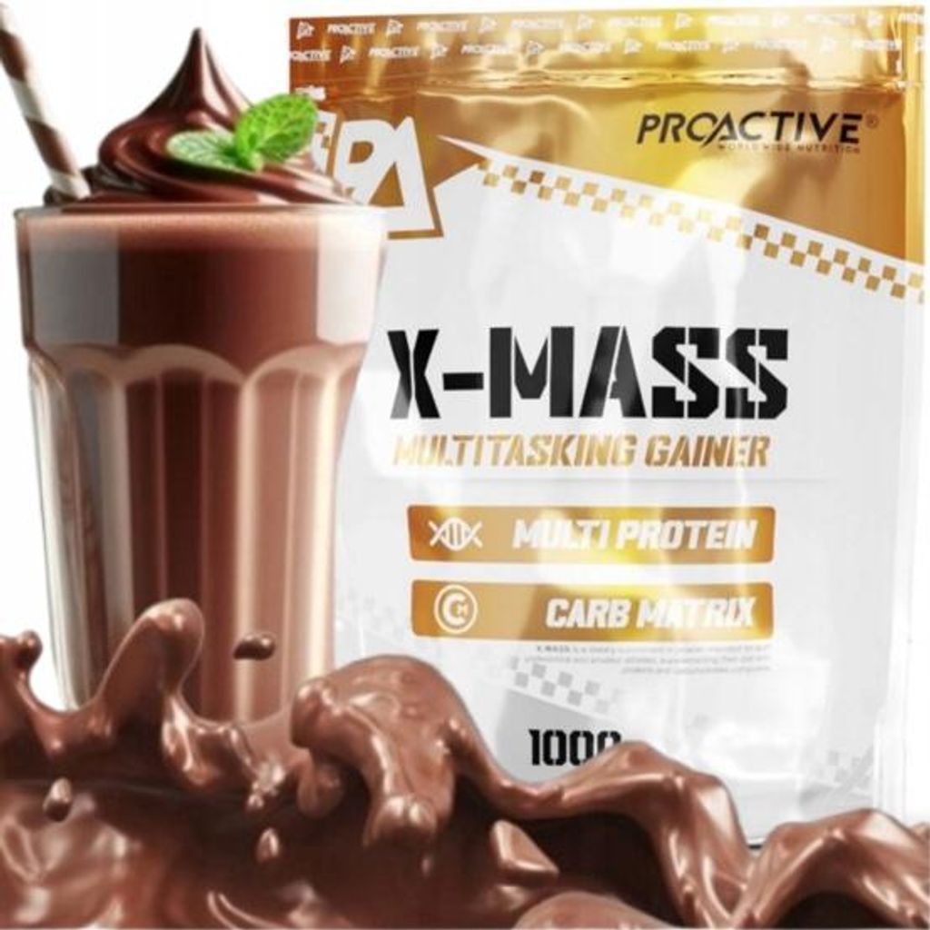 Proactive X-Mass Weight GAINER: miscela proteica e Immagine del prodotto 